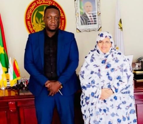 La présidente du Conseil régional de Nouakchott reçoit Youssouf Diakhaté, promoteur du Festival de la Jeunesse