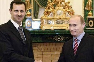 Poutine a reçu Bachar Al-Assad