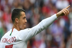 Foot/Mondial-2018 - Le 4e but de Ronaldo offre la victoire au Portugal (1-0) et élimine le Maroc