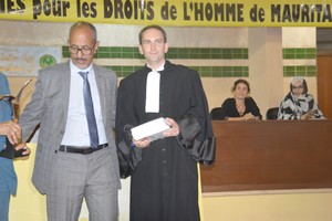 Concours International de plaidoirie sur les droits de l’Homme de Mauritanie :  Premier prix pour «une peine éternelle»