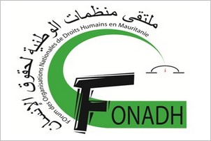 Déclaration: Forum des Organisations Nationales des Droits Humains en Mauritanie (Fonadh)