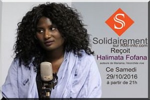 Vidéo. Solidairement reçoit Halimata Fofana auteure de « Mariama l’écorchée vive »