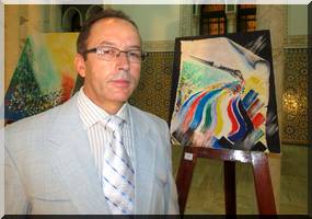 Mohamed Zine Elabidine lance sa première exposition en Mauritanie - [Reportage Photos]