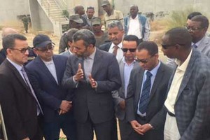 Le ministre de l’hydraulique visite les installations de l’Aftout Sahli à Béni Nagi 