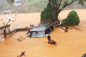Des inondations au Sierra Leone font plus de 300 morts