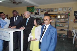 Atar: Le minsitre de la culture et l’ambassadeur du Japon visitent le musée de Touezekt 