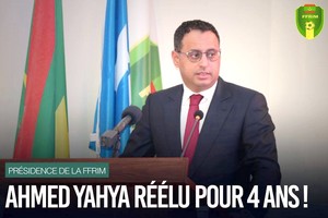 FFRIM : Ahmed Ould Yahya plébiscité