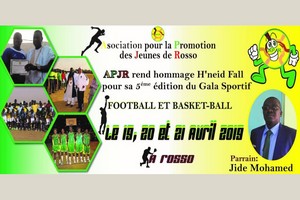 Gala sportif de l’APJR (19 - 20 Avril 2019): H’neid Fall, à l’honneur