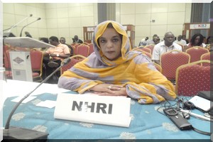Banjul : Mme Irabiha Abdel Wedoud,  nouvelle présidente de la Coalition africaine pour le droit d’expression et d’association Article 19