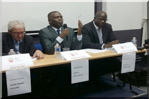 Conférence du président d’IRA-MAURITANIE, BIRAM DAH ABEID à Paris