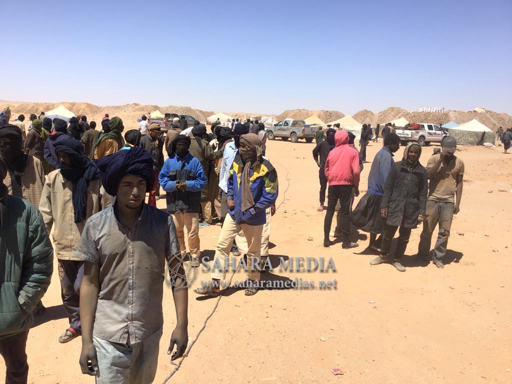 Après les évènements de Chegatt, le chef d’état-major de la garde nationale et le DG de Maaden Mauritanie à Zouerate 