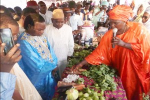 Boghé/Daande Leniol : Baba Maal à la rencontre des productrices agricoles [PhotoReportage]