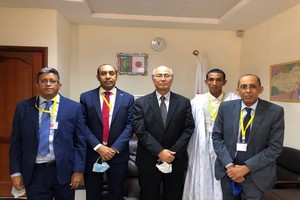 Une délégation du CNOSM reçue par l'ambassadeur du Japon en Mauritanie 