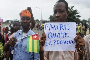 L'opposition togolaise mobilisée dans la rue pour obtenir la démission du président 
