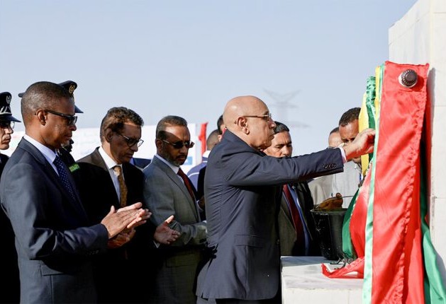 Le Président de la République inaugure le projet d’extension des réseaux électriques de Nouakchott