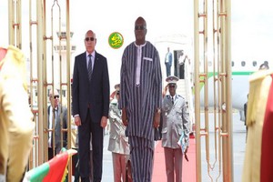 Le Président de la République arrive à Ouagadougou 