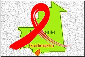 Le secrétaire  exécutif régional de lutte contre le Sida au Guidimakha  et au Gorgol au tour d’une table avec ses partenaires pour le choix d’activités prioritaires