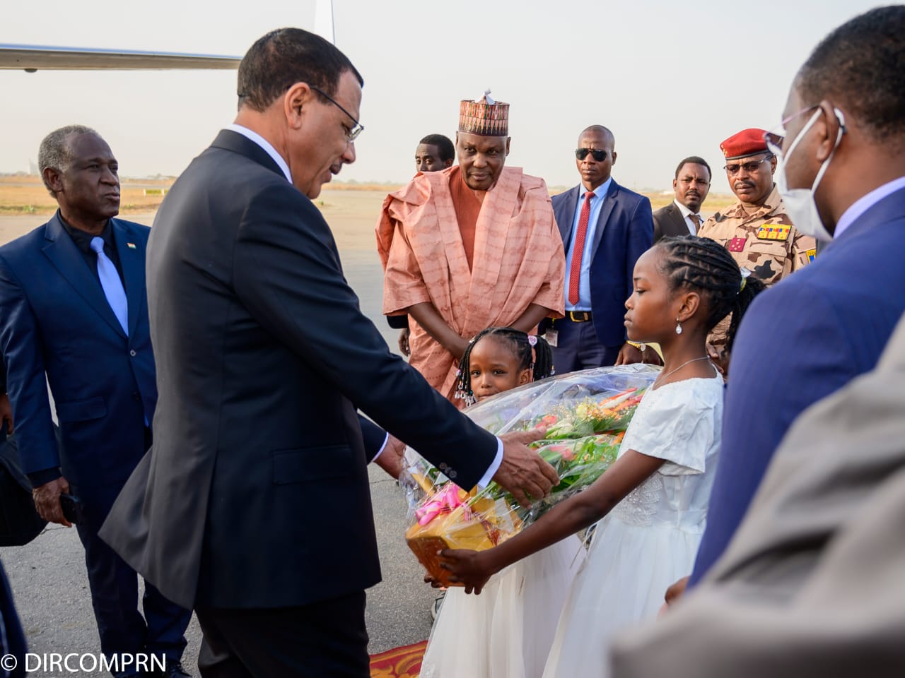 Le Président Mohamed Bazoum à NDjamena pour le 6ème sommet