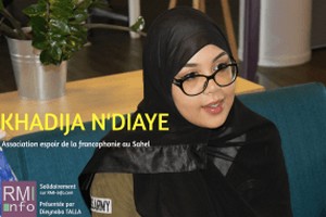 Vidéo. Solidairement avec Khadija N’Diaye SG de l’asso Espoir de la Francophonie au Sahel