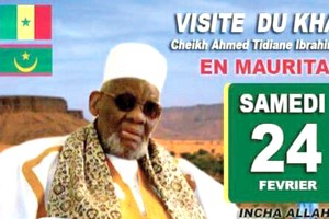 Préparatifs de la visite du Khalife Cheikh Ahmed Tidiane Ibrahim Niass en Mauritanie