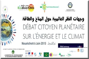 Une première en Mauritanie, le débat citoyen planétaire sur l’énergie et le climat !