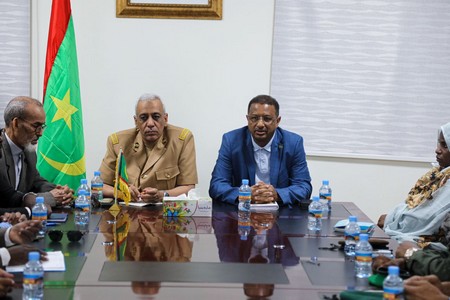 Le DG de Maaden Mauritanie se réunit avec les représentants syndicaux