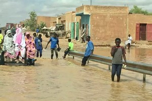 Vidéo. Les inondations à Nouakchott laissent les habitants la cheville dans l'eau