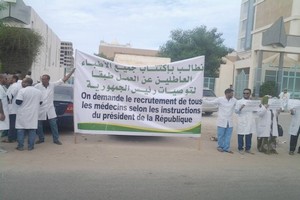 Santé : Les médecins chômeurs demandent l’application des instructions du chef de l’Etat