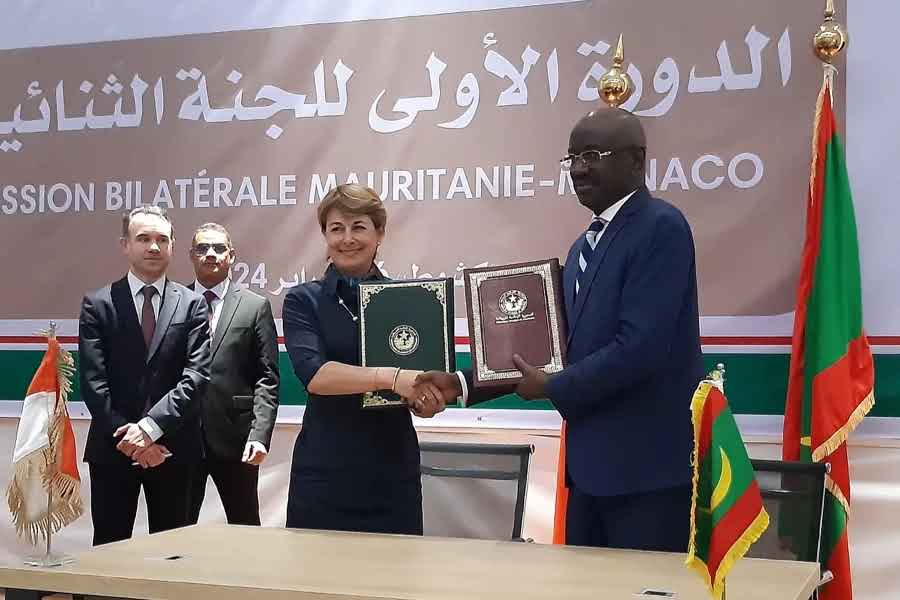 Une première réunion pour la commission bilatérale de coopération entre Monaco et la Mauritanie