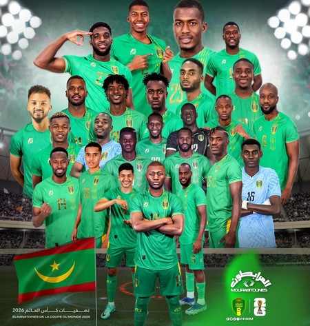 Elim CdM 2026 La Liste De La Mauritanie Contre Le Soudan Et Le