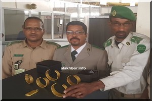 Les douaniers saisissent 2kg d’or l'aéroport international de Nouakchott