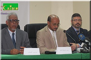 La Mauritanie a besoin d’une justice forte pour garantir la paix sociale, rappelle José Antonio Sabadell, en présence du ministre de la justice [PhotoReportage]