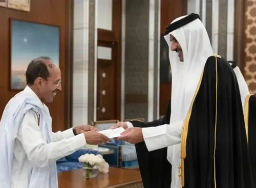Le nouvel ambassadeur mauritanien au Qatar officiellement accrédité 
