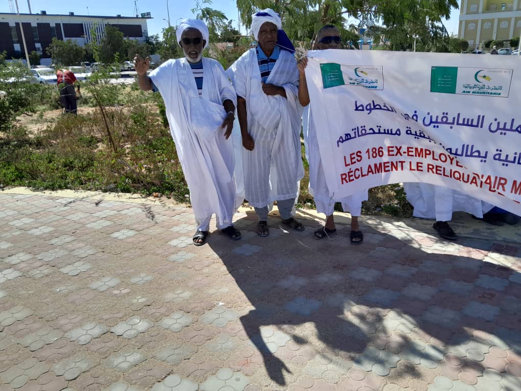 Les ex employés d’Air Mauritanie comptent sur l’intervention du Président de la République pour le versement intégral de leurs droits