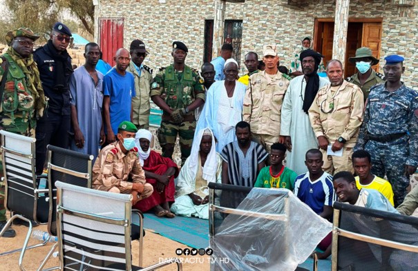 Sécurité Frontalière : L'Armée sénégalaise a mené une patrouille conjointe avec la Mauritanie les 16, 17 et 18 Avril