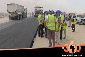 Vidéo. Réhabilitation de l'axe routier Nouakchott-Rosso, stratégique pour les échanges Maghreb-CEDEAO
