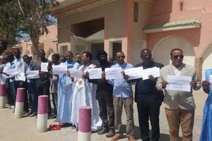 Mauritanie : sit-in des collaborateurs des médias publics devant la présidence