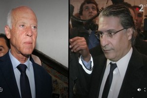 Tunisie: qui sont les deux candidats hors système en tête du premier tour ?