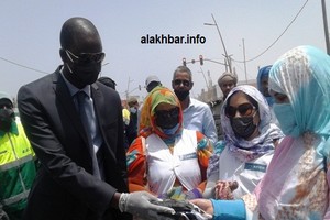 Nouadhibou, covid-19 : distribution de 20 mille masques dans les marchés