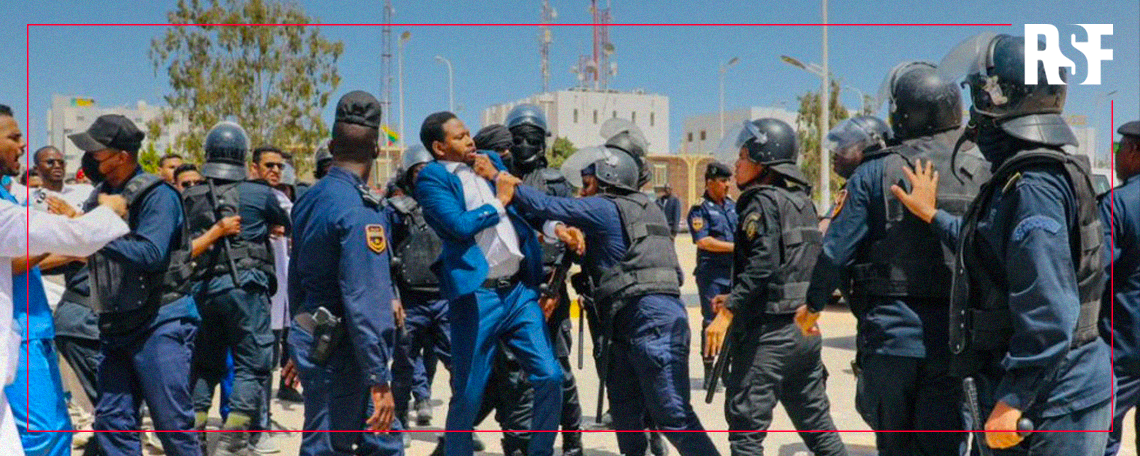 Mauritanie : RSF dénonce des violences policières contre trois journalistes