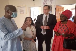 Coumba Dadda expose à la délégation américaine le dossier de Cheikh Ridha