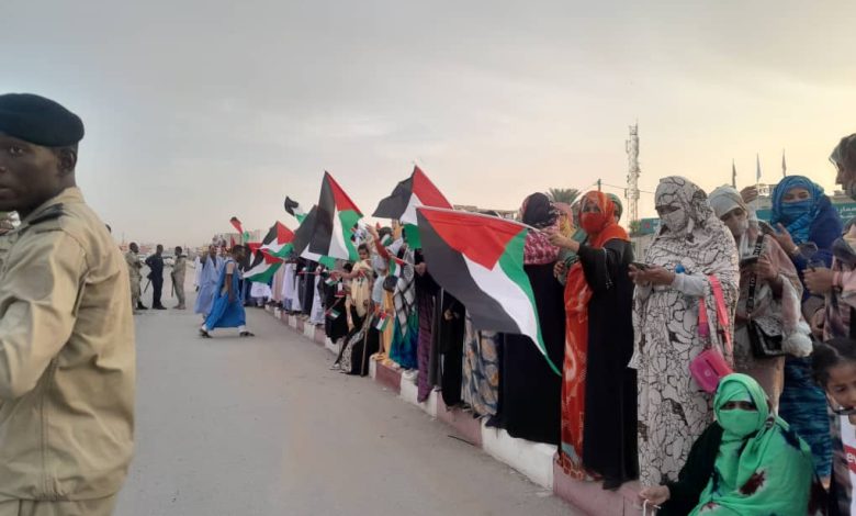 Génocide à Gaza : Des manifestants en Mauritanie appellent à fermer l’ambassade Us à Nouakchott