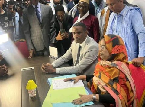Mauritanie/Présidentielle 2024 : le candidat Me El Id Mouhameden dépose son dossier au Conseil constitutionnel