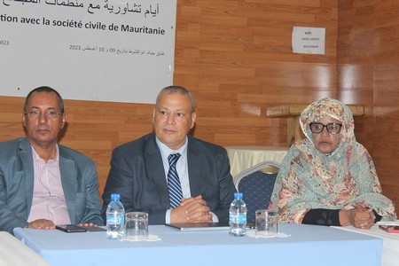 Rencontre entre la société civile mauritanienne et le président de l’ECOSOCC, modalités d’accréditation auprès de l’UA