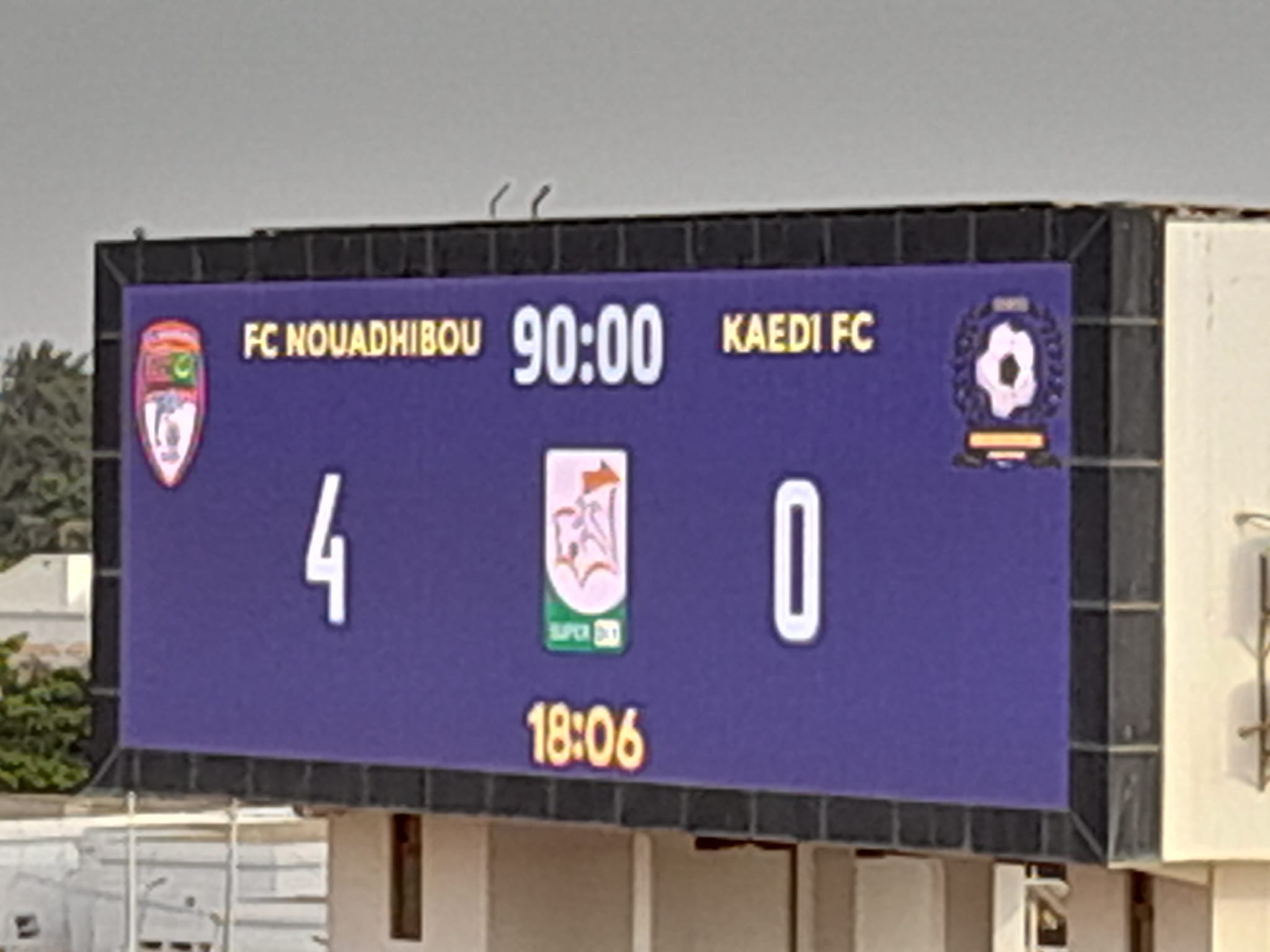 Foot. Super D1-Mauritanie : FC Nouadhibou punit FC Kaédi et s’empare du fauteuil de leader