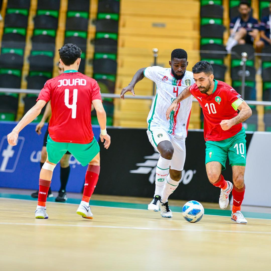Coupe arabe de Futsal 2022 : Le Maroc pulvérise la Mauritanie : 13 à 0   