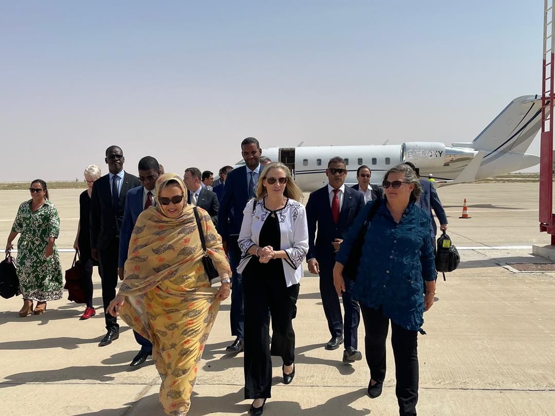 La Sous-secrétaire d'État pour les Affaires politiques des États-Unis en visite en Mauritanie