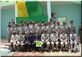 Sortie de la 5ième promotion des officiers de l'école nationale des états-majors. 