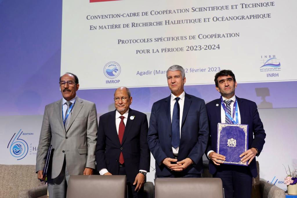Halieutique : Signature d’un protocole de coopération entre le Maroc et la Mauritanie 