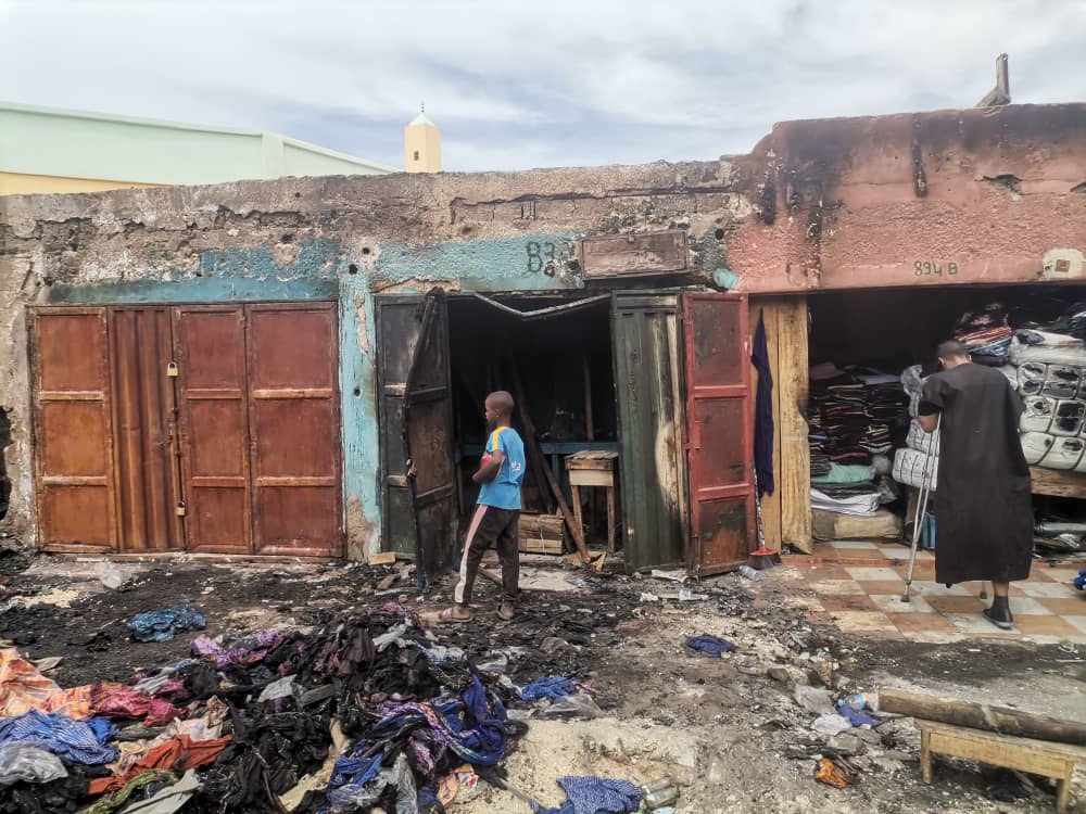 Incendie aux marchés de Sebkha et d’El Mina : la fédération du commerce recense près de 100 sinistrés 